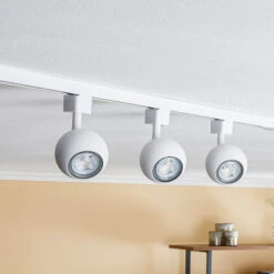 Prios Felipo Système Sur Rail Monophasé X3 Blanc -Paulmann || Hera Soldes 9054006 2