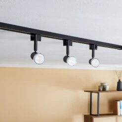 Prios Okko Système Sur Rail Monophasé X3 Noir -Paulmann || Hera Soldes 9054007 2