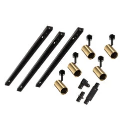 Prios Jorell Système Rail Monophasé 5 lampes Doré -Paulmann || Hera Soldes 9054010 6