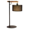 Lampe à Poser Romeo Avec Abat-jour En Tissu, Noire -Paulmann || Hera Soldes 9514436