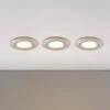 Spot Encastré LED Andrej, Rond, Nickel, Lot De 3 -Paulmann || Hera Soldes 9620848