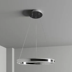 Lucande Suspension LED Lyani En Chromé, Dimmable, 60 cm -Paulmann || Hera Soldes 9621976 2