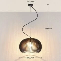 Suspension Jusra En Métal Noir, 1 lampes -Paulmann || Hera Soldes 9624144 4
