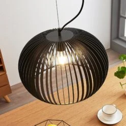Suspension Jusra En Métal Noir, 1 lampes -Paulmann || Hera Soldes 9624144 5