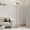 Lucande Lampadaire Indirect LED Parthena, Nickel -Paulmann || Hera Soldes 9624291