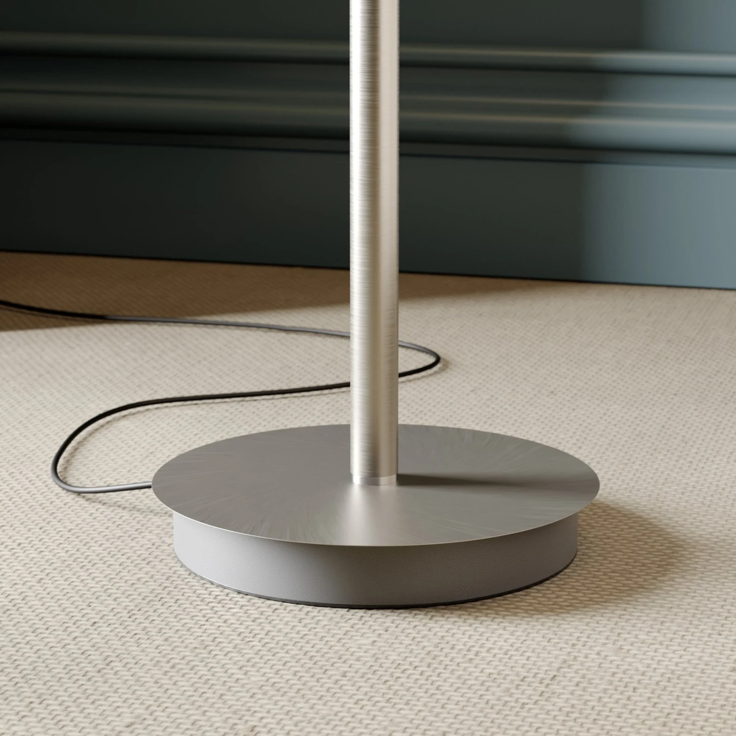 Lucande Lampadaire Indirect LED Anniki, Nickel 6 Lucande Lampadaire Indirect LED Anniki, Nickel – Image 4