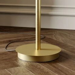 Lucande Lampadaire Indirect LED Anniki, Laiton -Paulmann || Hera Soldes 9624294 3