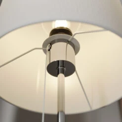 Lucande Pordis Lampadaire, 164 cm, Chromé-blanc -Paulmann || Hera Soldes 9624518 8