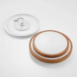 Lindby Vaako Plafonnier LED, Rond, 41 cm -Paulmann || Hera Soldes 9627294 8