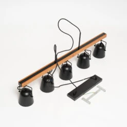Lindby Adalin Suspension à 5 Lampes, Noire -Paulmann || Hera Soldes 9627375 7