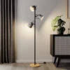 Lindby Adalin Lampadaire, Gris -Paulmann || Hera Soldes 9627379