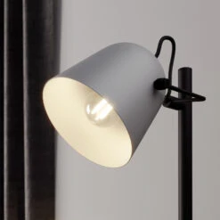 Lindby Adalin Lampadaire, Gris -Paulmann || Hera Soldes 9627379 4