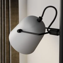 Lindby Adalin Lampadaire, Gris -Paulmann || Hera Soldes 9627379 8