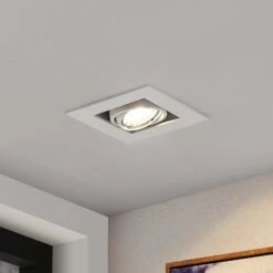 Arcchio Taneja Lampe Encastrable, 1 Lampe, Blanche