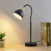 Lindby Genora Lampe à Poser En Noir -Paulmann || Hera Soldes 9627841