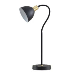Lindby Genora Lampe à Poser En Noir -Paulmann || Hera Soldes 9627841 2