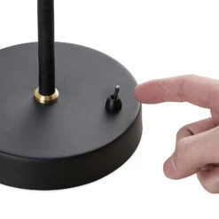 Lindby Genora Lampe à Poser En Noir -Paulmann || Hera Soldes 9627841 7