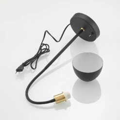 Lindby Genora Lampe à Poser En Noir -Paulmann || Hera Soldes 9627841 8