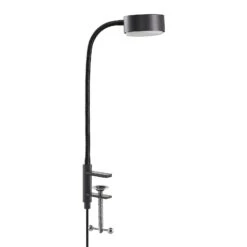 Lindby Kaylou Lampe Pince LED, Bras Flexible, Noir -Paulmann || Hera Soldes 9628318 4