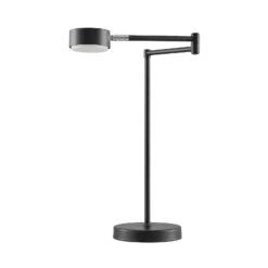 Lindby Kaylou Lampe De Bureau, Noire -Paulmann || Hera Soldes 9628321 3