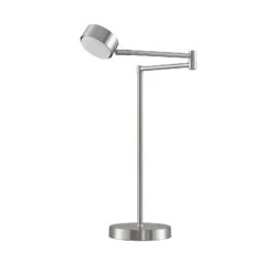 Lindby Kaylou Lampe De Bureau LED, Nickel -Paulmann || Hera Soldes 9628322 2