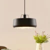 Lindby Timbola Suspension En Métal Noir -Paulmann || Hera Soldes 9639328