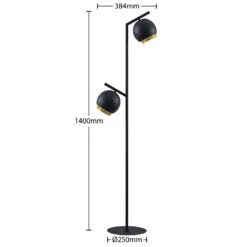 Lucande Sivanel Lampadaire Avec Deux Abat-jour -Paulmann || Hera Soldes 9639554 3