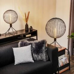 WEVER & DUCRÉ Wiro 2.0 Globe Lampe à Poser Noire -Paulmann || Hera Soldes 9658023 8