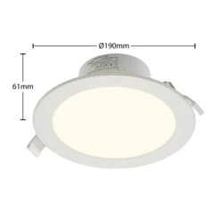 Prios Rida Spot Encastré LED, CCT, 19 cm, 18 W -Paulmann || Hera Soldes 9917008 4