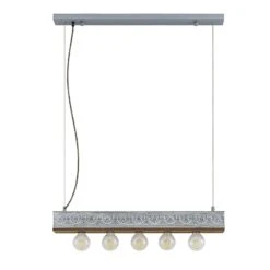 Lindby Mella Suspension Motif Ornemental, 5 Lampes -Paulmann || Hera Soldes 9921082 2