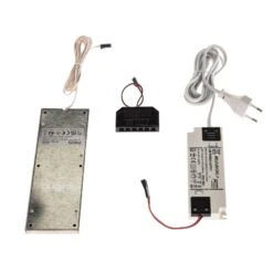 Prios Juska Lampe Sous Meuble LED Inox 5 pièces -Paulmann || Hera Soldes 9934125 5