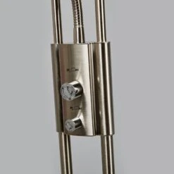 Lampadaire à éclairage Indirect LED Aras En Nickel -Paulmann || Hera Soldes 9945223 6