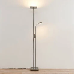Lindby Seppa Lampadaire LED, Angulaire, Nickel -Paulmann || Hera Soldes 9945424 3