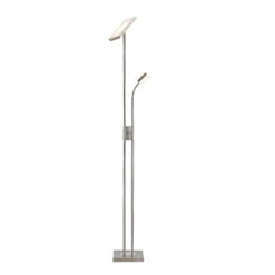 Lindby Seppa Lampadaire LED, Angulaire, Nickel -Paulmann || Hera Soldes 9945424 5