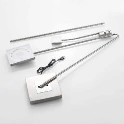 Lindby Seppa Lampadaire LED, Angulaire, Nickel -Paulmann || Hera Soldes 9945424 8