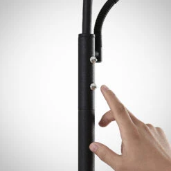 Lindby Sumani Lampadaire LED, Angulaire, Noir -Paulmann || Hera Soldes 9945432 7