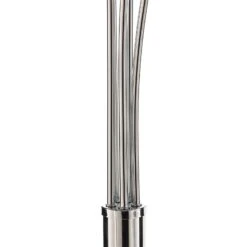 Lindby Sarinio Lampadaire Pied En Marbre, Chromé -Paulmann || Hera Soldes 9945500 5