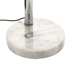 Lindby Sarinio Lampadaire Pied En Marbre, Chromé -Paulmann || Hera Soldes 9945500 6