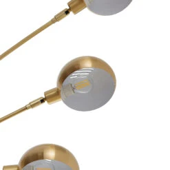 Lindby Sarinio Lampadaire Pied En Marbre, Laiton -Paulmann || Hera Soldes 9945501 5