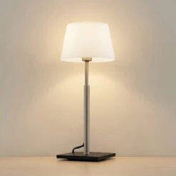 Lucande Madita Lampe à Poser Avec Pied En Frêne -Paulmann || Hera Soldes 9976147 5