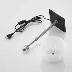 Lucande Madita Lampe à Poser Avec Pied En Frêne -Paulmann || Hera Soldes 9976147 8